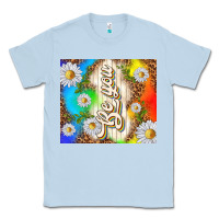 Dusty Blue be you with daisies Classic Tee - TumblerDesignByShophia