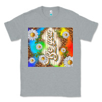 Heather Grey be you with daisies Classic Tee - TumblerDesignByShophia