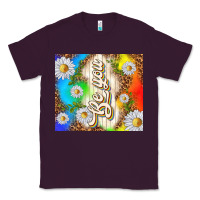 Plum be you with daisies Classic Tee - TumblerDesignByShophia