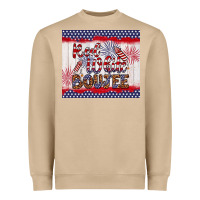 Mushroom red white boujee Heavyweight Sweatshirt - Artiststas