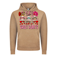 Vintage Coffee Valentine's Day my class is full of sweet hearts Vintage Hoodie - FaDigitalArtStudio