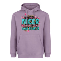 Lavender i'll try to be nicer if you'll try ti be smarter Heavyweight Hoodie - AdoDesignShop