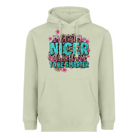 Matcha i'll try to be nicer if you'll try ti be smarter Heavyweight Hoodie - AdoDesignShop