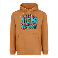 Meerkat i'll try to be nicer if you'll try ti be smarter Heavyweight Hoodie - AdoDesignShop