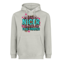 Moon Dust i'll try to be nicer if you'll try ti be smarter Heavyweight Hoodie - AdoDesignShop
