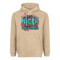 I'll Try To Be Nicer If You'll Try Ti Be Smarter Heavyweight Hoodie | Teevron