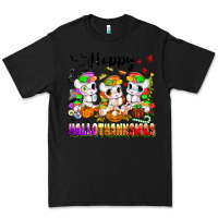 Black happy hallothanksmas unicorns Premium Tee - texasbilliewilder