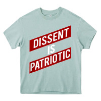 Arona DISSENT IS PATRIOTIC Political Meme Raglan Baseball Tee Heavy Core Tee - maiPhamDesign