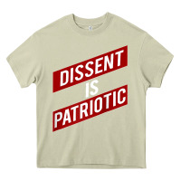 Mossy DISSENT IS PATRIOTIC Political Meme Raglan Baseball Tee Heavy Core Tee - maiPhamDesign