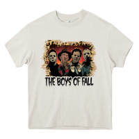Cream the boys of fall leopard pattern bleached halloween murder t shirt Heavy Core Tee - maiPhamDesign
