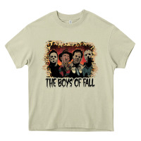Mossy the boys of fall leopard pattern bleached halloween murder t shirt Heavy Core Tee - maiPhamDesign