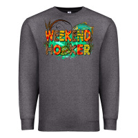 Charcoal Heather weekend hooker Premium Sweatshirt - AdoDesignShop