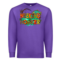 Purple weekend hooker Premium Sweatshirt - AdoDesignShop