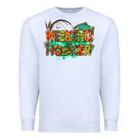 White weekend hooker Premium Sweatshirt - AdoDesignShop