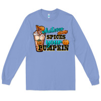 Colony Blue whatever spice your pumpkin coffee cup Long Sleeve Tee - FaDigitalArtStudio