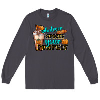 Smoke whatever spice your pumpkin coffee cup Long Sleeve Tee - FaDigitalArtStudio