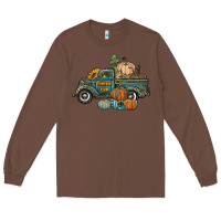 Chestnut western pumpkin farm truck Long Sleeve Tee - RanaPortraitStore