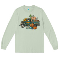 Matcha western pumpkin farm truck Long Sleeve Tee - RanaPortraitStore