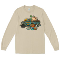 Mushroom western pumpkin farm truck Long Sleeve Tee - RanaPortraitStore