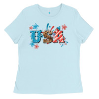 Usa 4th Of July Ladies Tee | Teevron