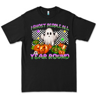 Black I ghost people all year round Premium Tee - NancyCooperArtShop