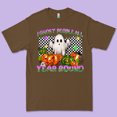 I Ghost People All Year Round Premium Tee Designed By Nancycooperartshop