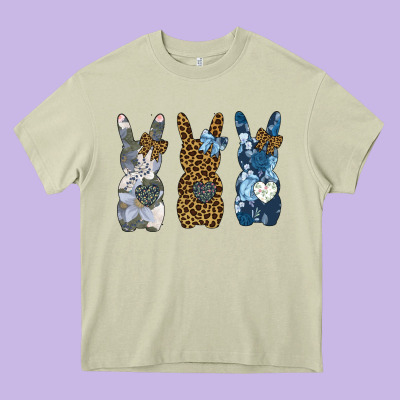 Easter Bunnies Heavy Core Tee Designed By Bettercallsaul
