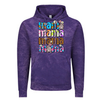 Cloud Purple Easter mama mama mama Vintage Hoodie - OliviaCreatesArt