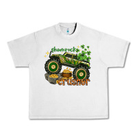Lunar Rock shamrock crusher st. patrick's day Urban Heavy Tee - HowdyJamesFarm