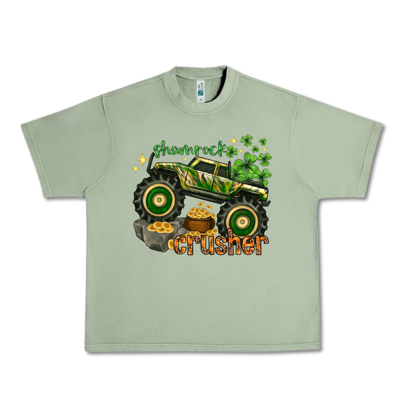 Shamrock Crusher St. Patrick's Day Urban Heavy Tee by HowdyJamesFarm | Teevron