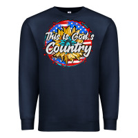 Navy this is god's country Premium Sweatshirt - AdoDesignShop