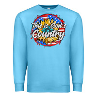 Ocean Blue this is god's country Premium Sweatshirt - AdoDesignShop