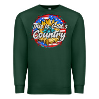 Sports Green this is god's country Premium Sweatshirt - AdoDesignShop