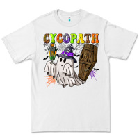 White Cycopath Premium Tee - NancyCooperArtShop