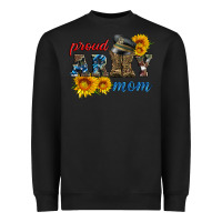 Black proud army mom Heavyweight Sweatshirt - Artiststas