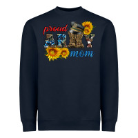 Navy proud army mom Heavyweight Sweatshirt - Artiststas
