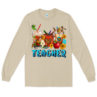 Mushroom Teacher Coffee Cups Long Sleeve Tee - FaDigitalArtStudio