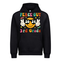 Black peace out 2024 3rd grade Urban Hoodie - JahusDesignShop