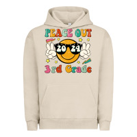 Pigment French Oak peace out 2024 3rd grade Urban Hoodie - JahusDesignShop