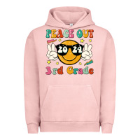 Pigment Salmon peace out 2024 3rd grade Urban Hoodie - JahusDesignShop
