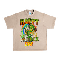French Oak Happy St. Patrex Day Urban Heavy Tee - CowGirlArtShop