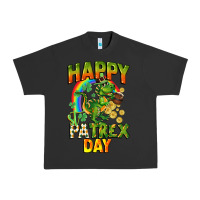 Pigment Black Happy St. Patrex Day Urban Heavy Tee - CowGirlArtShop