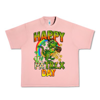 Salmon Happy St. Patrex Day Urban Heavy Tee - CowGirlArtShop