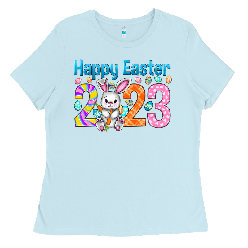 Happy Easter 2023 Easter Day Ladies Tee by HowdyJamesFarm | Teevron