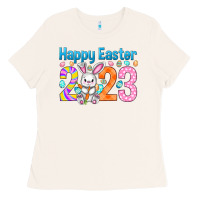 Bone Happy Easter 2023 Easter Day Ladies Tee - HowdyJamesFarm
