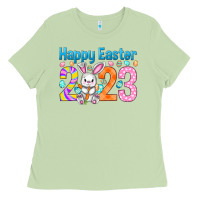 Matcha Happy Easter 2023 Easter Day Ladies Tee - HowdyJamesFarm