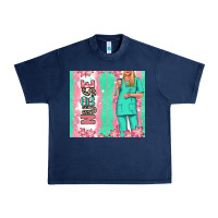 Navy nurse  blonde woman Urban Heavy Tee - RanaPortraitStore