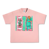 Salmon nurse  blonde woman Urban Heavy Tee - RanaPortraitStore
