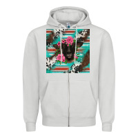 Western Suffolk Ewe Zipper Hoodie | Teevron