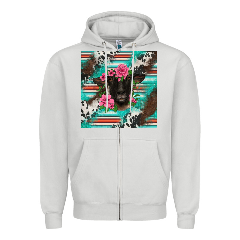 Western Suffolk Ewe Zipper Hoodie by BarkalooDesign | Teevron